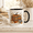 Black, variant on Mug Orange Buffalo Plaid Pumpkin Morning Beverage Gift for Fall Hosts