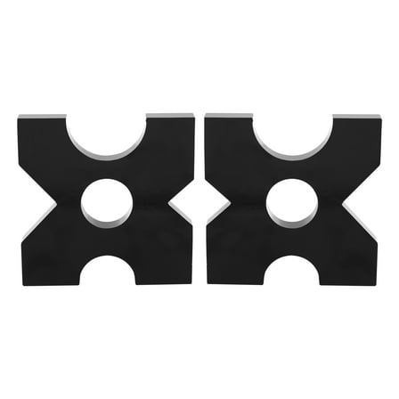 Toolven NEW 2pcs 20T 32T Iron Press Plate H Frame Hydraulic Shop Press Plate 18 18 2 5cm