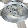thumbnail image 5 of Prominence Home 51660-45 Brightondale 52 in. Industrial Style Indoor Outdoor LED Ceiling Fan with Light - Galvanized, 5 of 7
