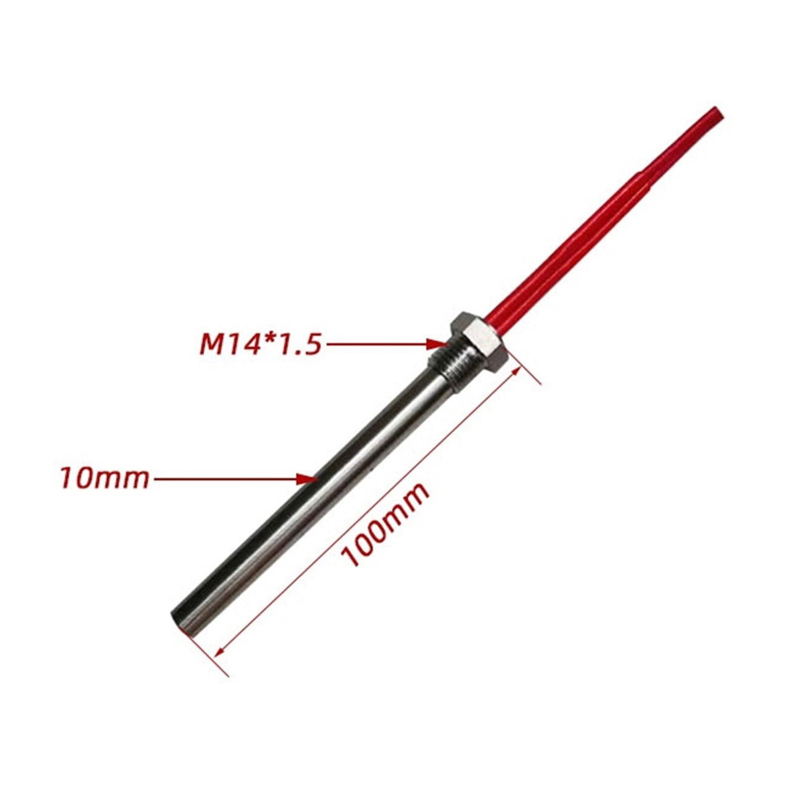 Immersion Heater24V Cartridge Heater Water Heating Element M14 Thread SUS304 Heating Rod 200w/300w