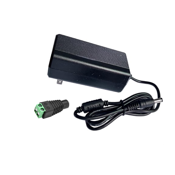LujingZ 12V Power Supply 5A Universal AC Adapter 100-240V 50/60Hz to DC 12V 5A 4A 3.5A 3A Transformer with 5.5x2.5mm Plug Compatible with LED Strip Lights Aquarium Lamps Speakers CCTV Cameras Magneti