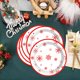 thumbnail image 4 of Platos de Papel Navideños con Copos de Nieve (16 Unidades) | Vajilla Desechable Multicolor para Fiestas | Platos de Papel Resistentes de 22 Cm para Navidad, Invierno, Cumpleaños, Reuniones Familiares, 4 of 6