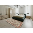 thumbnail image 5 of Ahgly Company Machine Washable Indoor Square Traditional Sienna Brown Area Rugs, 8' Square, 5 of 7
