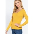 thumbnail image 3 of V-neck Viscose Rib Sweater, 3 of 31