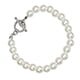 thumbnail image 3 of Pulsera de perlas de imitación de estilo barroco 1pc para mujeres elegante pulsera (blanco), 3 of 5