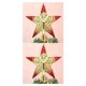 thumbnail image 2 of Toystoory 1 unidad de árbol de Navidad, estrellas brillantes, decoración de Navidad colgante, adorno para la copa del árbol, suministros de Rojo 2Conjunto, 2 of 5