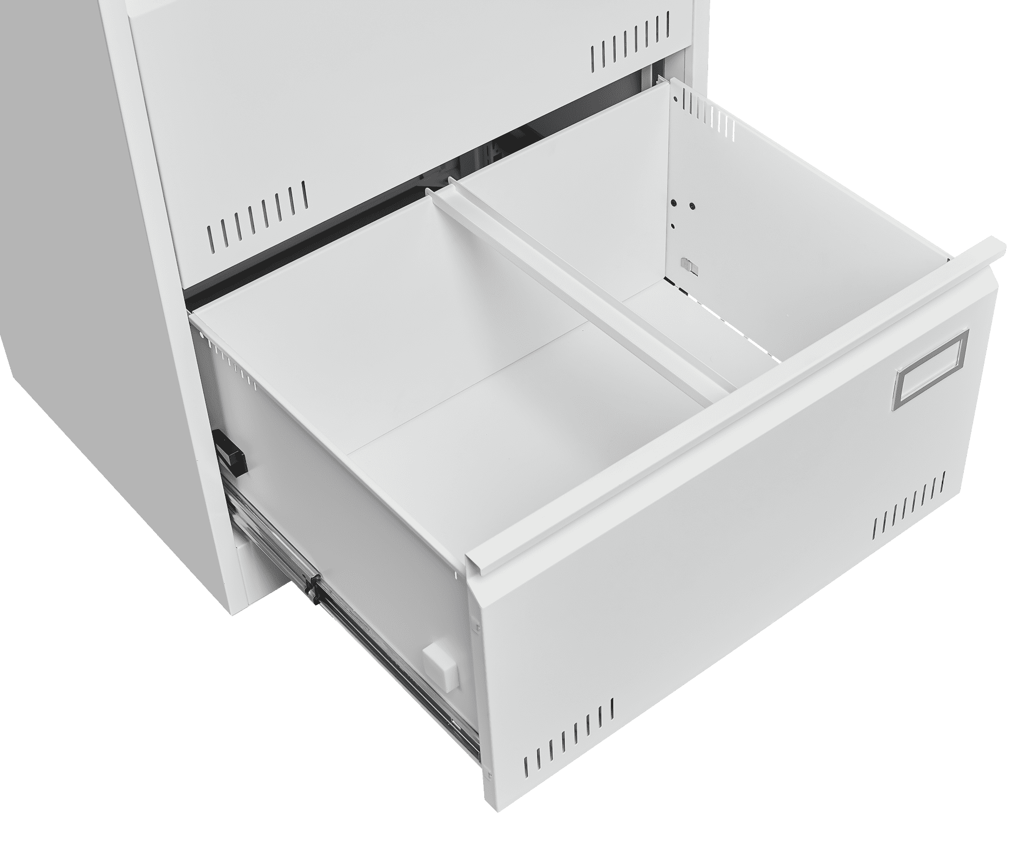 2 Drawers Home Office File Cabinet, Metal Lateral Filing Cabinet With Lock For /Legal/Letter/A4/F4