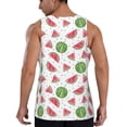 thumbnail image 3 of Haiem Hand Drawn Watermelon Men Workout Tank Top Gym Bodybuilding Sleeveless Muscle T Shirts Athletic Tank Breathable Workout Shirt-XX-Large, 3 of 9