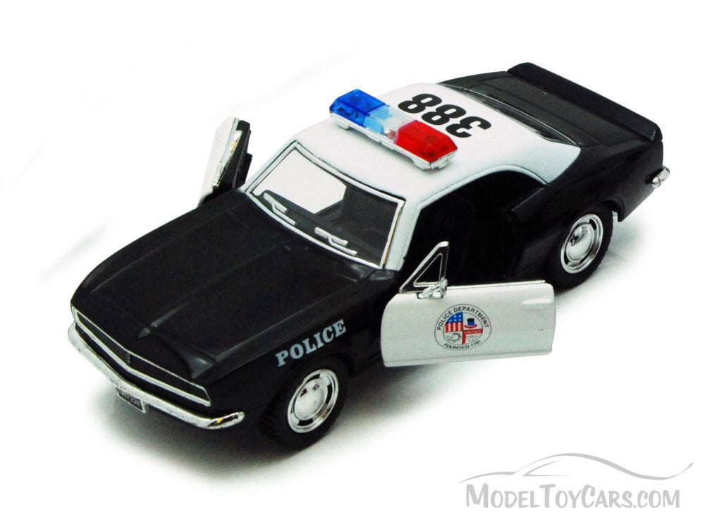 black police car toy