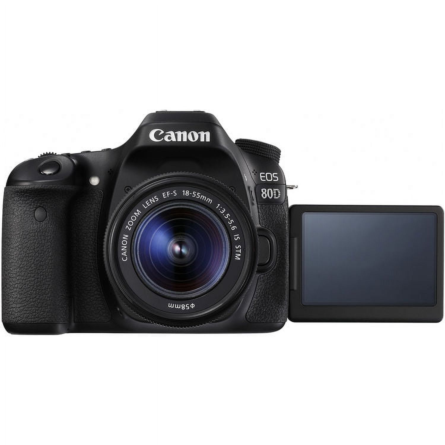 Canon EOS 80D DSLR Camera with 18-55mm Lens - image 5 of 10