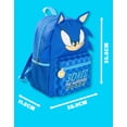 thumbnail image 3 of Sonic the Hedgehog Unisex Kids Blue Backpack, 3 of 6
