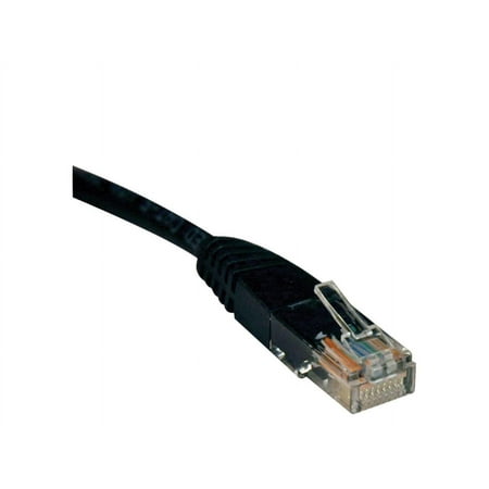 UPC: 0037332172945 | Tripp Lite 100-ft. Cat5e 350MHz Molded Cable (RJ45 M/M) – Black