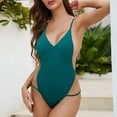 thumbnail image 2 of REORIAFEE Modest One Piece Swimsuits for Women Tropical Bathing Suits Bikini Set Green XL, 2 of 6