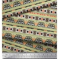 thumbnail image 3 of Soimoi Polyester Crepe Fabric Aztec Southwestern Print Fabric by The Yard 42 Inch Wide, 3 of 3