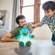 thumbnail image 4 of Figura de oso luminoso que cambia de color | Peluche con luz LED y lazo | Luz nocturna multicolor para niños | Regalo de cumpleaños para niños y niñas, 4 of 5