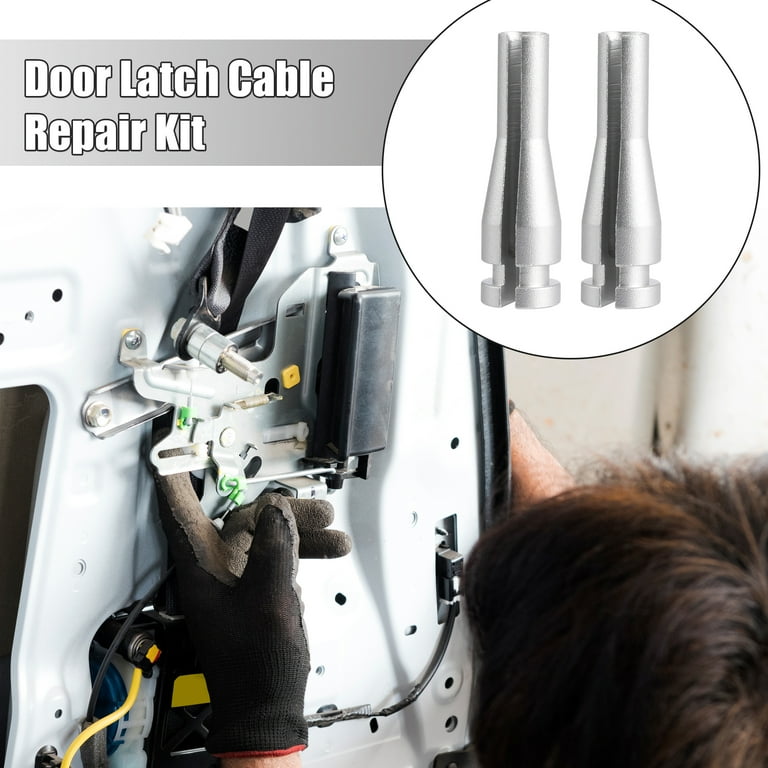 Unique Bargains 8pcs Rear Door Cable Repair Kit Latch Lock Cable