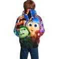 thumbnail image 6 of Lsque inside out 2 Patten Youth Hoodie Sweatshirt Pullover with Kangaroo Pocket Boys and Girls Hoodie Warm Hoodie for Kids, 6 of 8