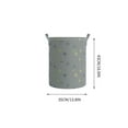 thumbnail image 2 of Chmadoxn Storage Trunks,Closet Organizers and Storage, Organization and Storage, Storage Bins, Foldable Dirty Clothes Storage Bucket With High Capacity Dirty Clothes Basket Storage buckets, 2 of 5