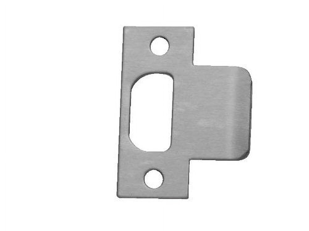 Don-Jo ETS104630 2-3/4" T Strike with 4" Extended Lip Satin Stainless Steel Finish