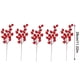 thumbnail image 3 of Christmas Cut Red Berry Artificial Flower Decoration, 3 of 6