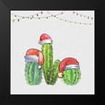 thumbnail image 2 of Atelier B Art Studio 12x12 Black Modern Framed Museum Art Print Titled - CHRISTMAS CACTUS, 2 of 5