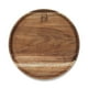 thumbnail image 2 of Round Wood Tray,Wooden Serving Tray,Serving Platter,Appetizer Charcuterie Board,Tray Organizer for K, 2 of 5