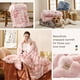 thumbnail image 5 of Manta Bedsure, suave y esponjosa, de piel sintética, doble, rosa, 5 of 9