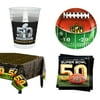 Super Bowl 51 Football Tableware 57pc Party Pack