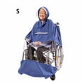 thumbnail image 2 of Inteprter Poncho transparente para silla de ruedas, capa impermeable para lluvia, material eléctrico para silla de ruedas, fácil de limpiar, Paraguas de lluvia S, 2 of 6