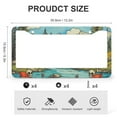 thumbnail image 3 of 2 Pieces Skull Camping License Plate Frames Camping Camper Gifts License Plate Frames Cover Holders Quality Aluminum 2 Hole for Girl Women Men Vehicles, 3 of 6