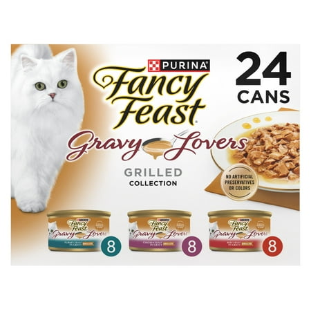 UPC 050000580064 product image for Purina Fancy Feast Gravy Lovers Kitten Food  Wet Cat Food  Grilled Collection  3 | upcitemdb.com