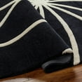 thumbnail image 5 of Hauteloom Harlem Wool Living Room, Bedroom Area Rug - Modern - Black, Beige - 2' x 3', 5 of 19