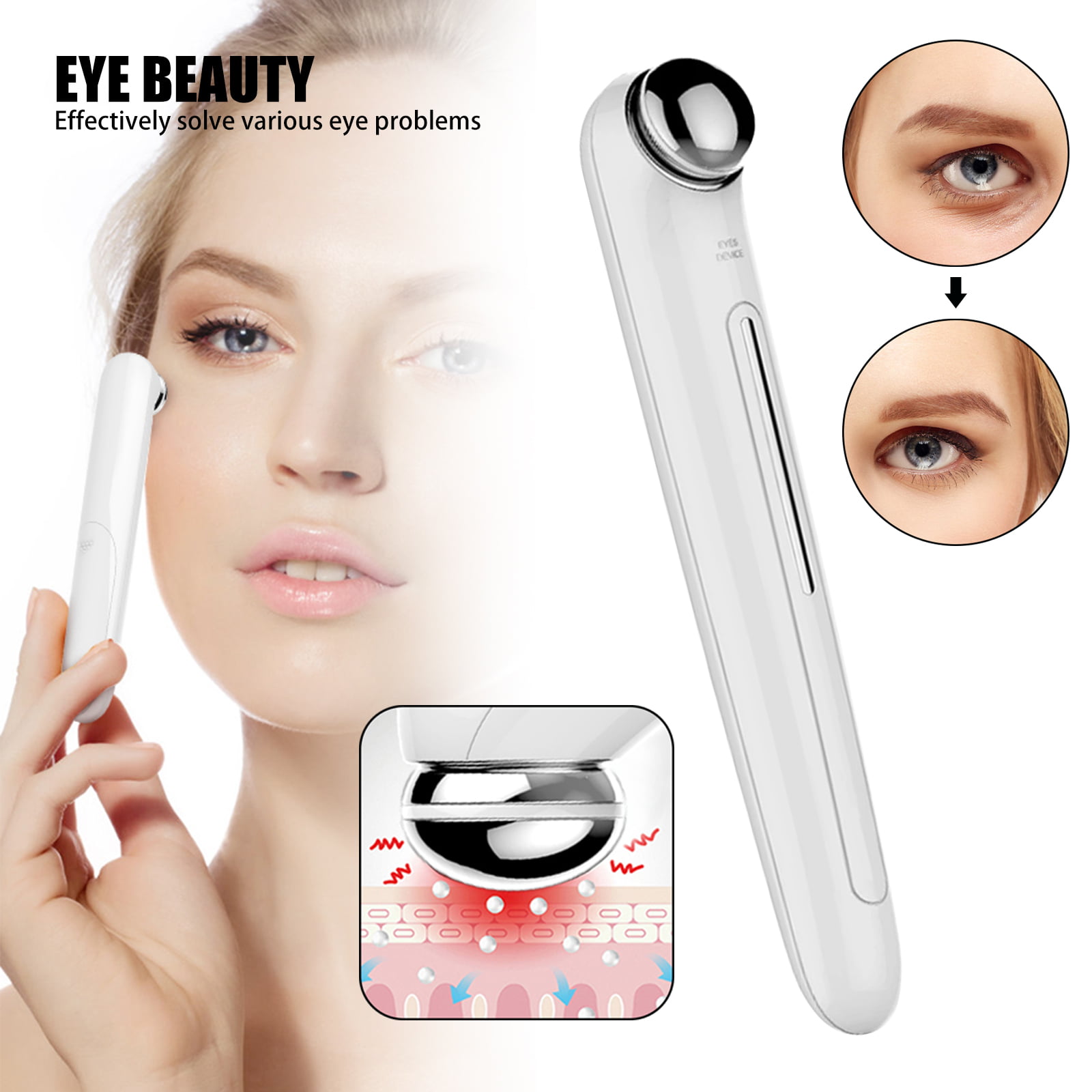 Eye Bag Relieving Eye Massager Vibrating Eye Massage Device Eye Protector 