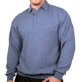 thumbnail image 6 of New with Tags LD Sport Solid Textured Long Sleeve Banded Bottom Shirt - 6 Colors, 6 of 8