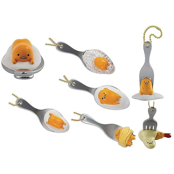 Gudetama the Lazy Egg Series 2 Blind Bag Dangler Keychain - One Random