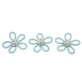thumbnail image 2 of Sac 3 Pcs Broche à Chaussures Couleurs Mignonnes 6cm Strass Grand Forme de Fleur Broche pour Chaussures Sac Robe de Mariage, 2 of 7