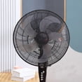 thumbnail image 4 of Weloille Fan Safety Guard Cover 1 Piece, Fine Mesh Stretchy Anti Pinch Fan Protector, Breathable Washable Dust Proof Cover for Home Standing Pedestal Fan Safety Protection, 4 of 6