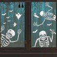 thumbnail image 1 of Decoraciones de Ventanas de Halloween KUCHEY 140 Piezas Calcomanías de Ventana de Halloween de Doble Cara, 1 of 3