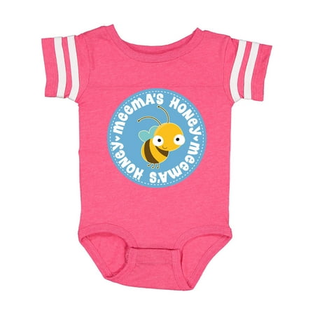 

Inktastic Meema Honey Bee Grandkids Gift Baby Boy or Baby Girl Bodysuit