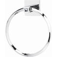 thumbnail image 2 of Swarovski Wall Mounted Towel Ring, Satin Nickel, 2 of 2