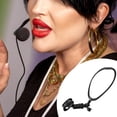 thumbnail image 1 of BELOVING Support de Microphone Portable pour Cou pour Ventriloques Chanteurs Performance en Direct style A, 1 of 7