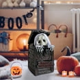 thumbnail image 4 of Halloween Decorations Desktop Ornament Pumpkin Witch Skeleton Design Figurine For Party Home, 4 of 5