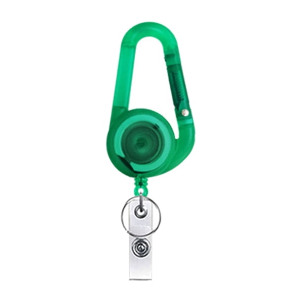 Llaveros en forma de D, llavero flexible expandible para mochila, viajes, senderismo, hombres 9cmx4.2cm