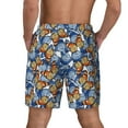 thumbnail image 4 of Uemuo Colorful Butterfly1 Pattern Mens Swim Trunks Quick Dry Board Shorts with Mesh Lining, Stretch Beach Shorts Quick Dry No-Chafing Board Shorts-, 4 of 9