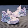 thumbnail image 5 of Kids LED Light Up Sneakers Girls Running Shoes Lightweight Sport Outdoor Walking Shoes for Girls Christmas Birthday Children Show Gift (Toddler/Little Kid/Big Kid) ﻿, 5 of 9