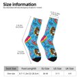 thumbnail image 2 of Vsdgher Sharks Summer Crew Socks for Men & Women, Breathable Casual Athletic Ankle Socks, 2 of 6