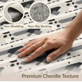 thumbnail image 6 of ODIKA 9'x12' Beige Black Geometric Pattern Design Washable Area Rug Modern Abstract Shapes with Diagonal Lines Low Pile, Flatwoven, for Great Room, Indoor Concept, Large Living, 6 of 7