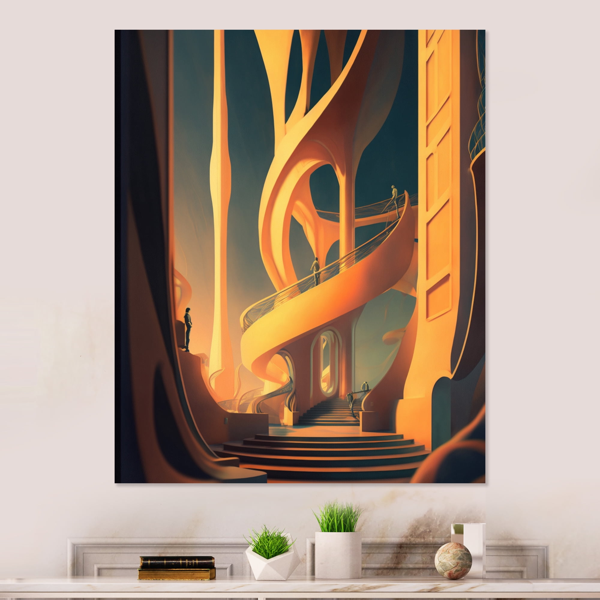 Designart Futuristic Designs II Canvas Wall Art