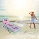 thumbnail image 3 of Funda Para Silla De Playa Toalla De Playa De Microfibra Piscina Patio Chaise Lounge Funda Para Silla Con Bolsillos Eigraketly OD016734-03, 3 of 6