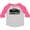 Heather and Hot Pink, variant on Inktastic Kansas City Skyline Grunge Boys or Girls Toddler T-Shirt